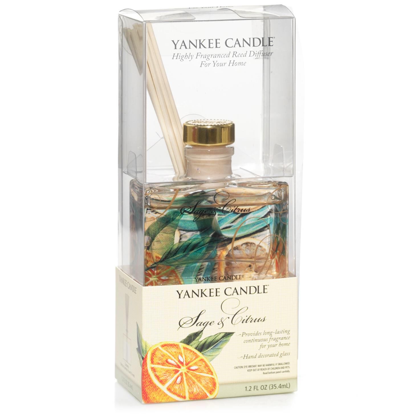 Yankee Candle, Accents, Yankee Candle Sage Citrus Home Fragrance Oil 33  Fl Oz