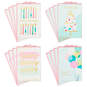 Assorted Pretty Pink and Aqua Boxed Birthday Cards, Pack of 16, , large image number 1