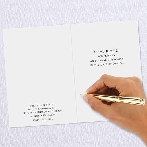 You're An Inspiration Religious Clergy Appreciation Card, , large image number 6
