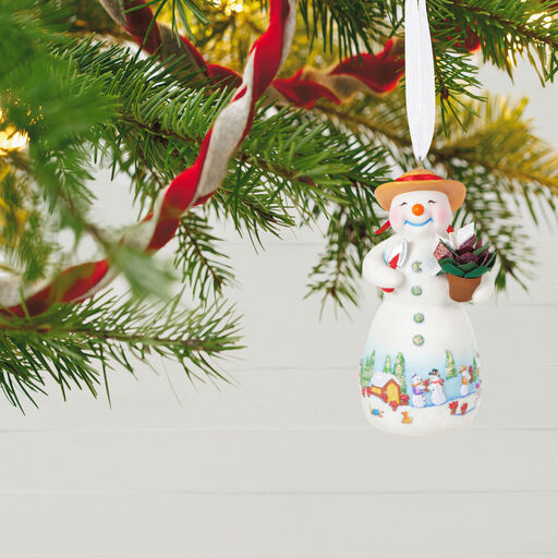 Snowtop Lodge Terran S. Gardner Porcelain Ornament, 