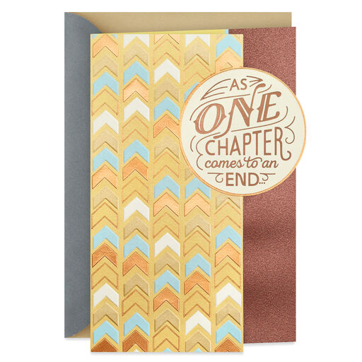 The Next Chapter Religious Retirement Card, 