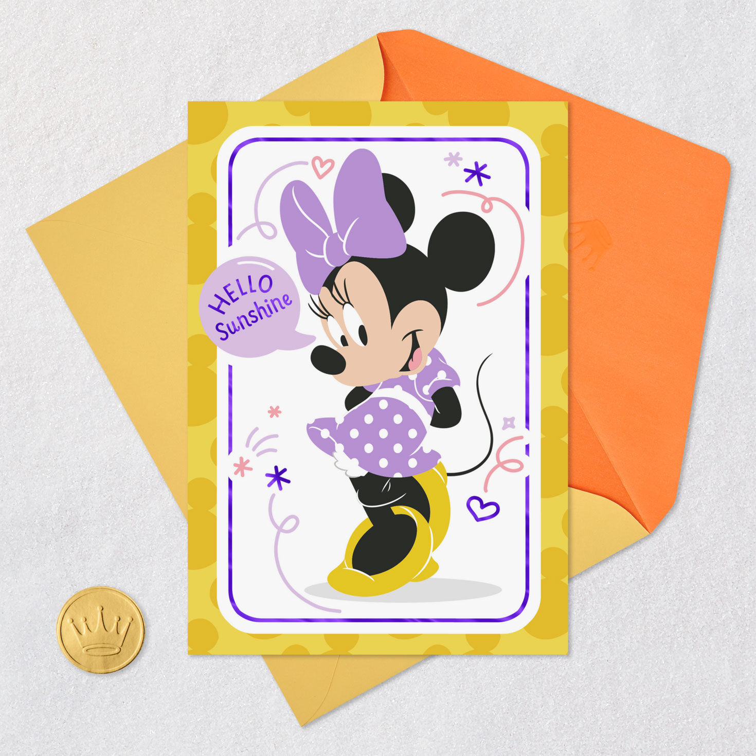 Disney Minnie Mouse Hello, Sunshine Birthday Card for Kids for only USD 3.99 | Hallmark