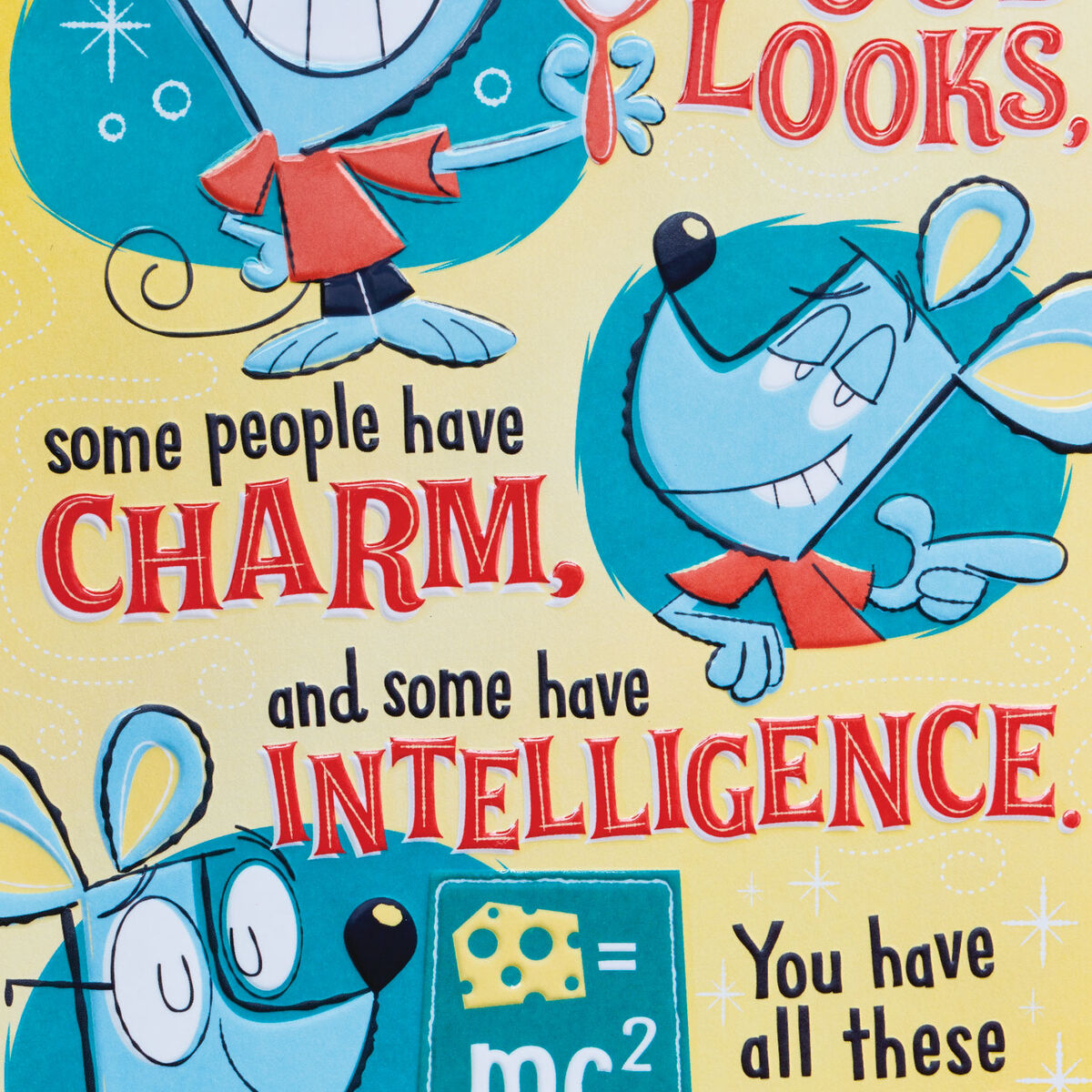 You've Got Great Qualities Pop Up Birthday Card From Us Greeting