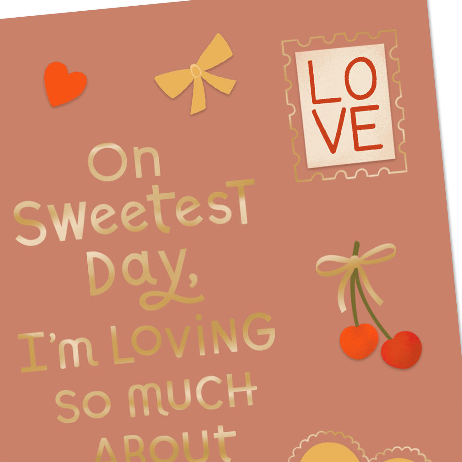 Romantic Icons Sweetest Day Card Card Front Detail image number 5