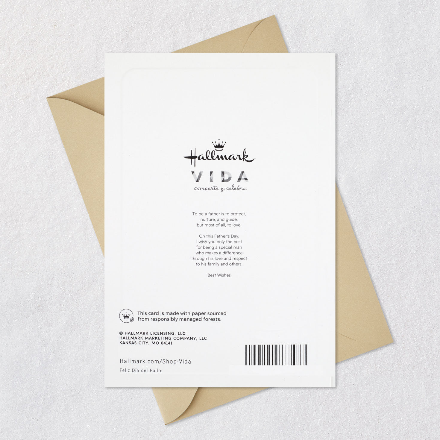 Best Wishes Spanish-Language Father's Day Card for only USD 3.99 | Hallmark