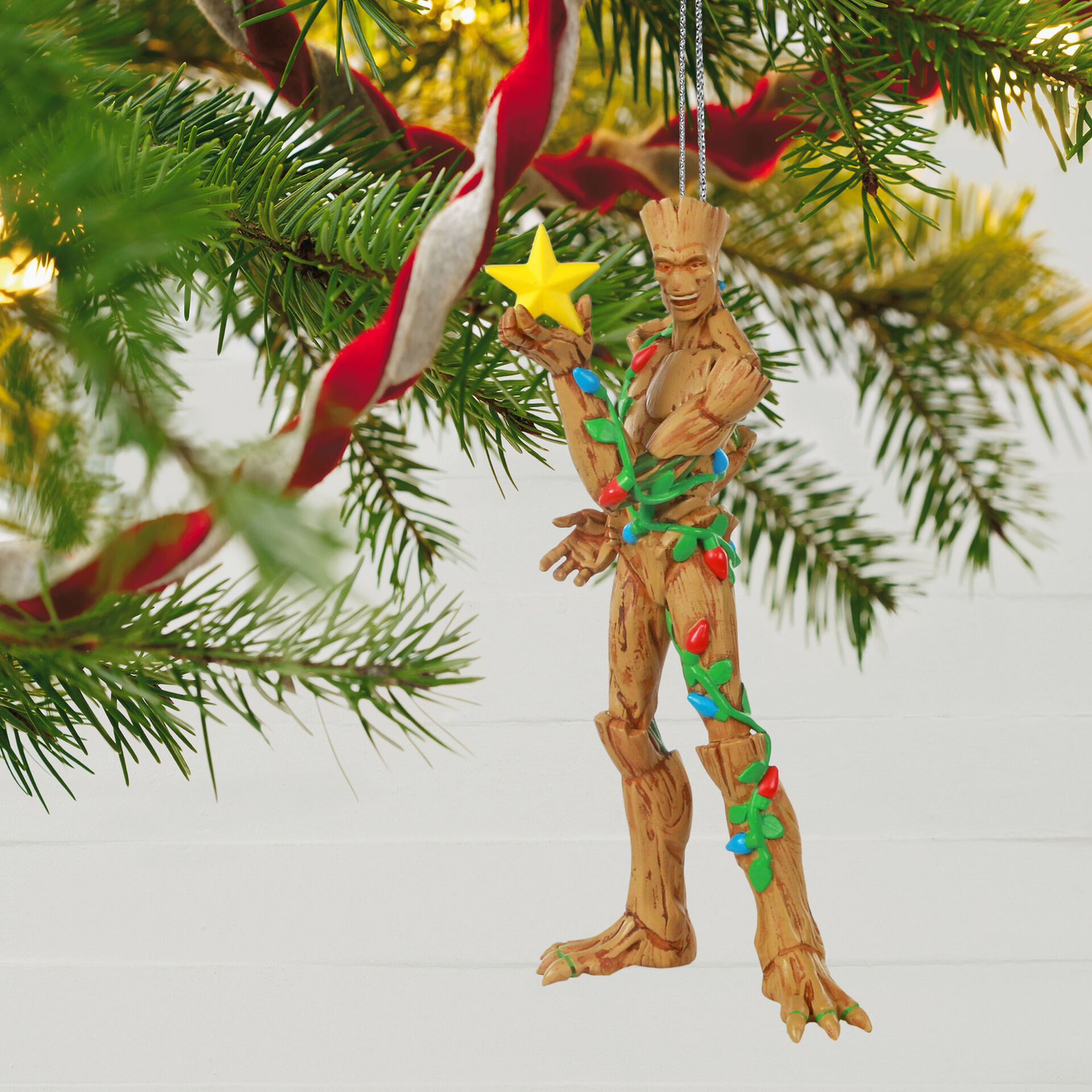 Marvel Guardians Of The Galaxy O Christmas Groot Ornament Keepsake Ornaments Hallmark