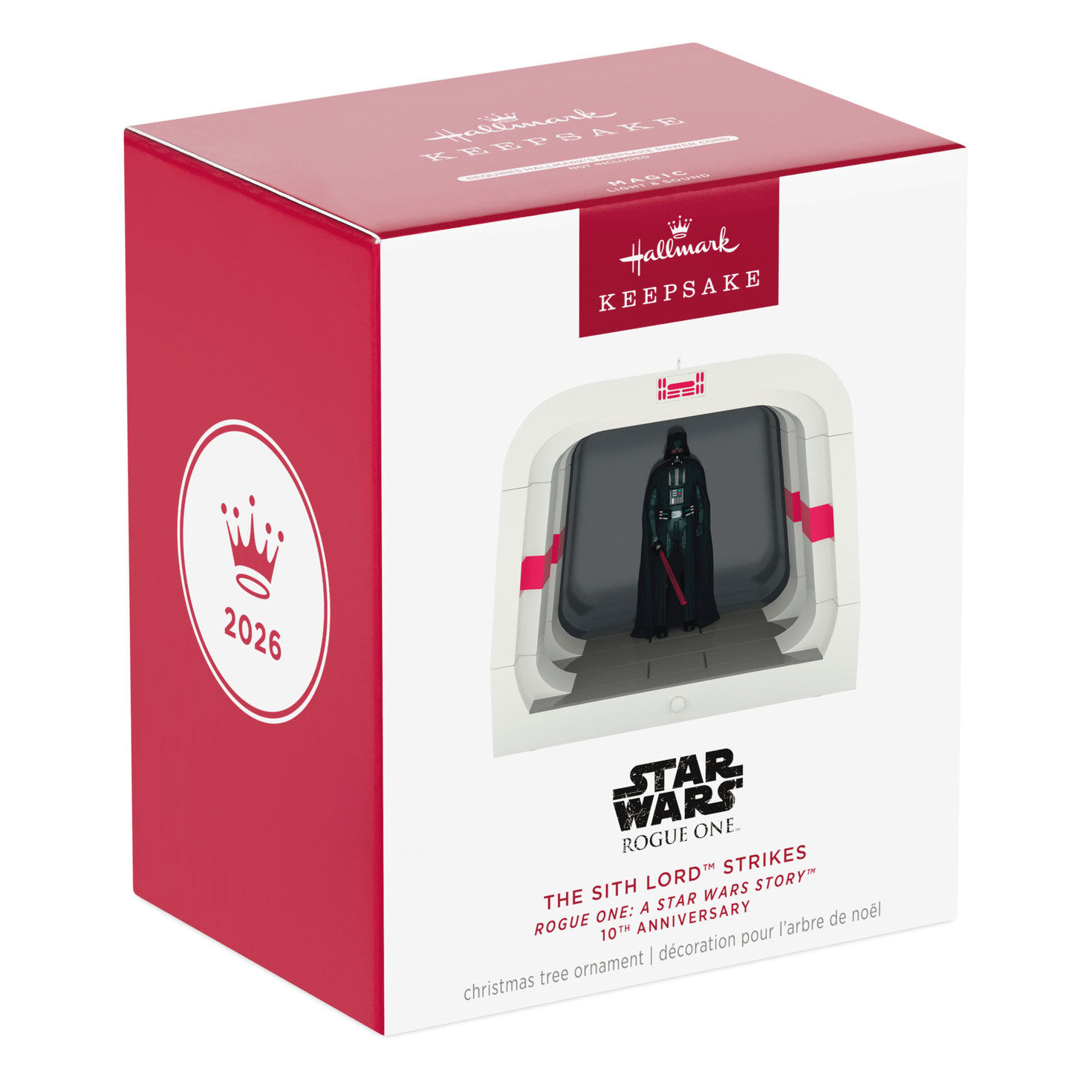 Darth Vader in Corridor Keepsake Ornament Package front image number 7