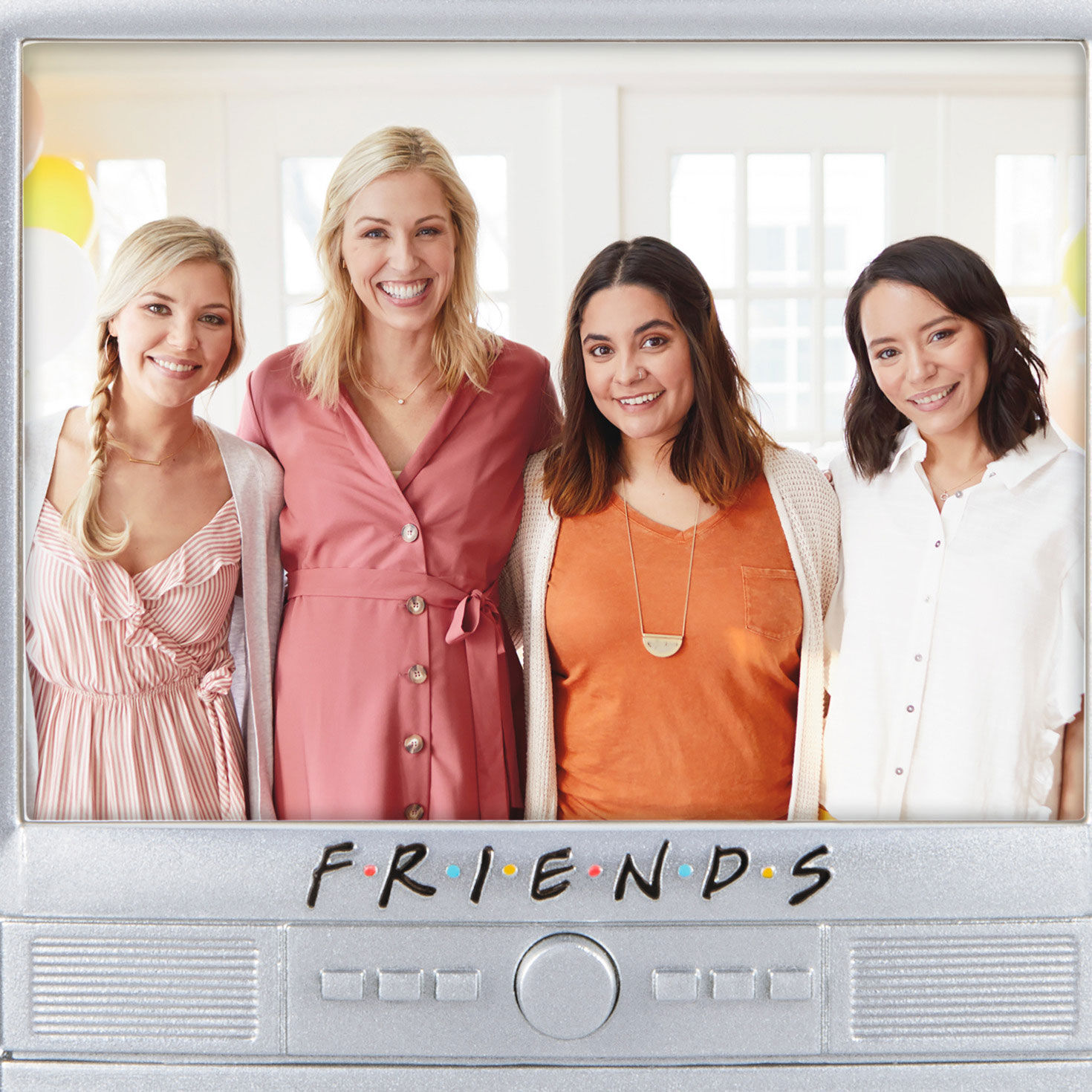 Friends TV and Coffee Cup Personalized Ornament upclose view image number 5