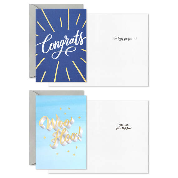 Bold and Fancy Boxed Congratulations Cards Assortment, Pack of 12, , large image number 3