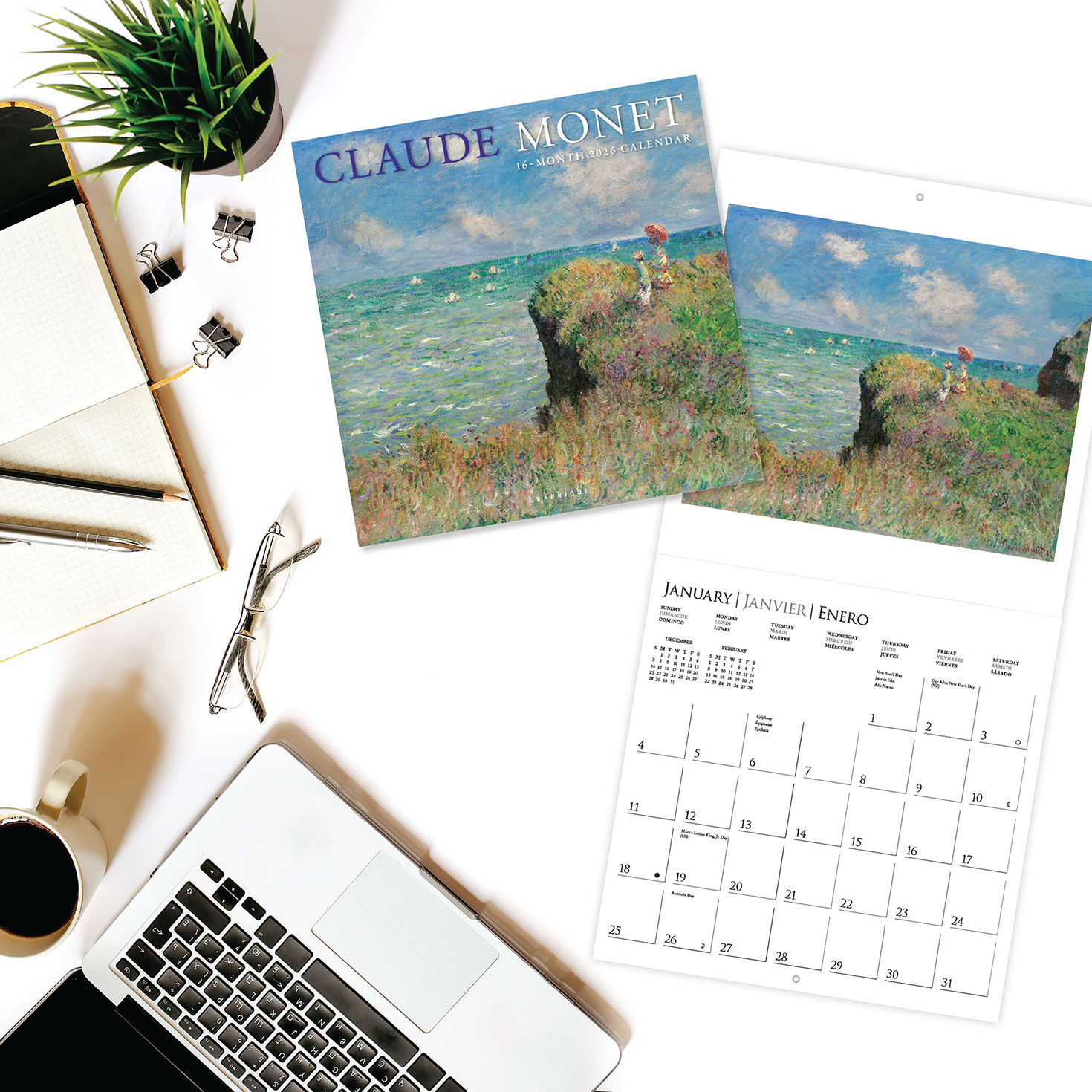 Graphique 2026 Claude Monet 16-Month Calendar for only USD 15.99 | Hallmark
