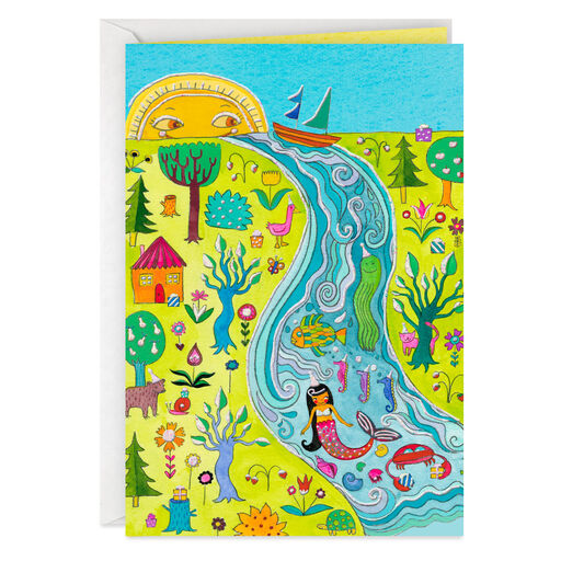 UNICEF Mermaid Birthday Card, 