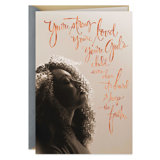 You're God's Child Encouragement Card, 