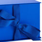 7.2" Solid Royal Blue Large Square Gift Box, Royal Blue, large image number 5