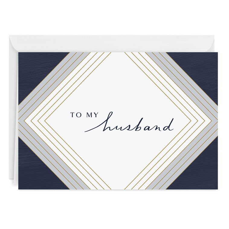 To My Husband Custom Love Card