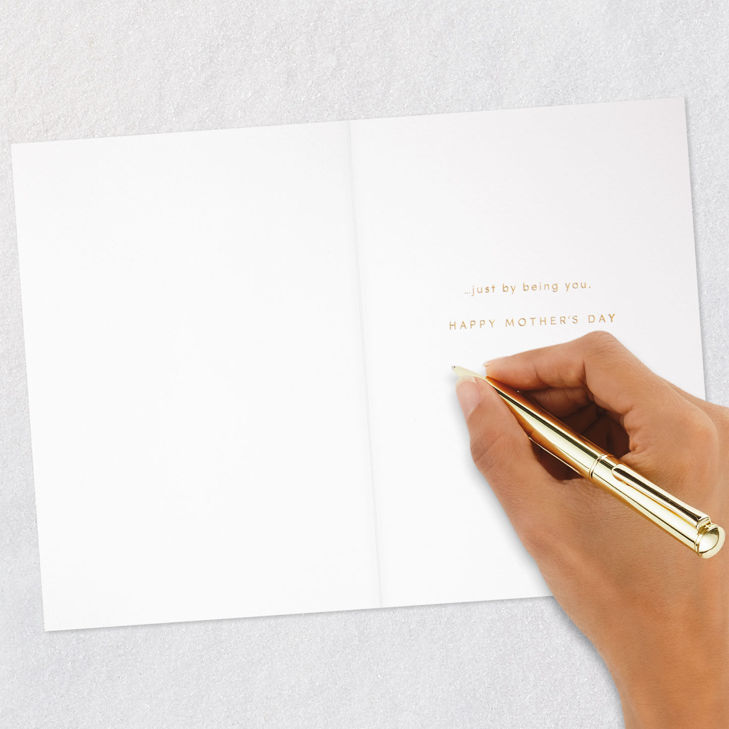 Quilled Paper Butterfly Handmade Mother's Day Card Signing card image number 6