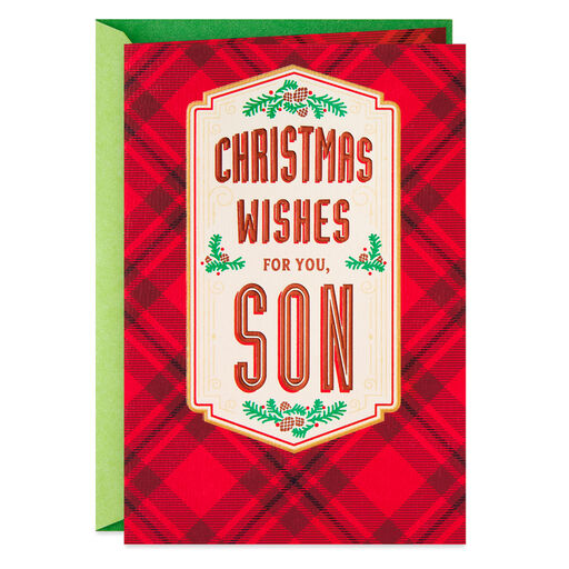 Special Wishes for You Christmas Card for Son, 