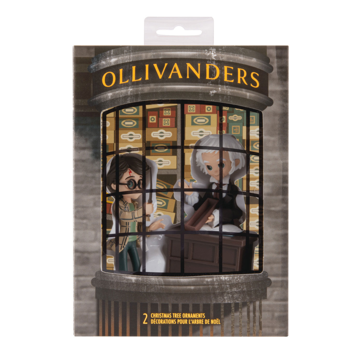 Harry Potter&trade; and Garrick Ollivander&trade; Hallmark Ornaments, Set of 2, , large image number 2