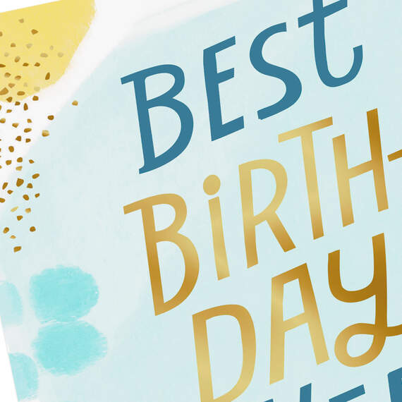 Best Birthday Ever Video Greeting Birthday Card, , large image number 4