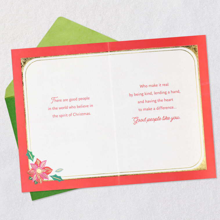 UNICEF Thankful for Good People Like You Christmas Card, , large image number 4