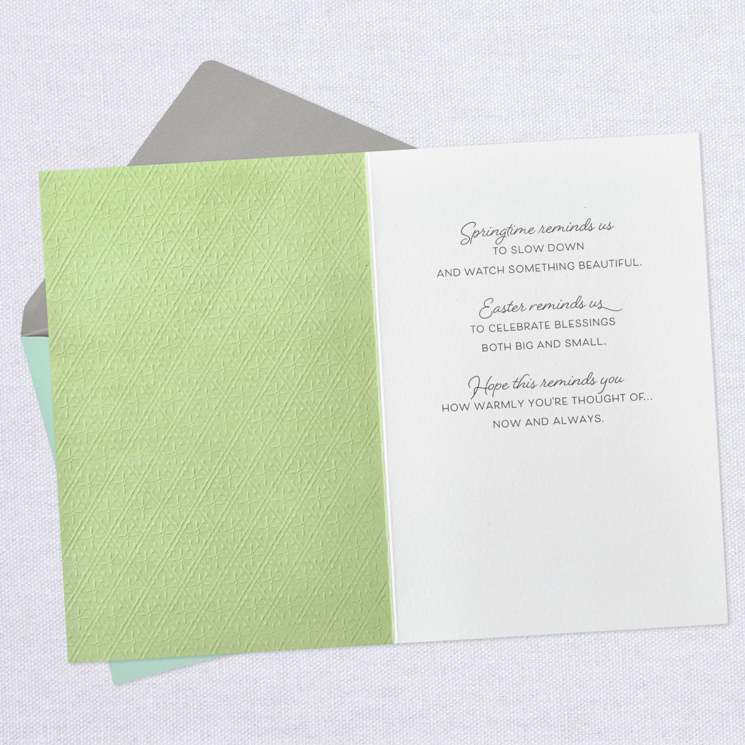 Marjolein Bastin Springtime Flower Bouquet Easter Card, , large image number 3