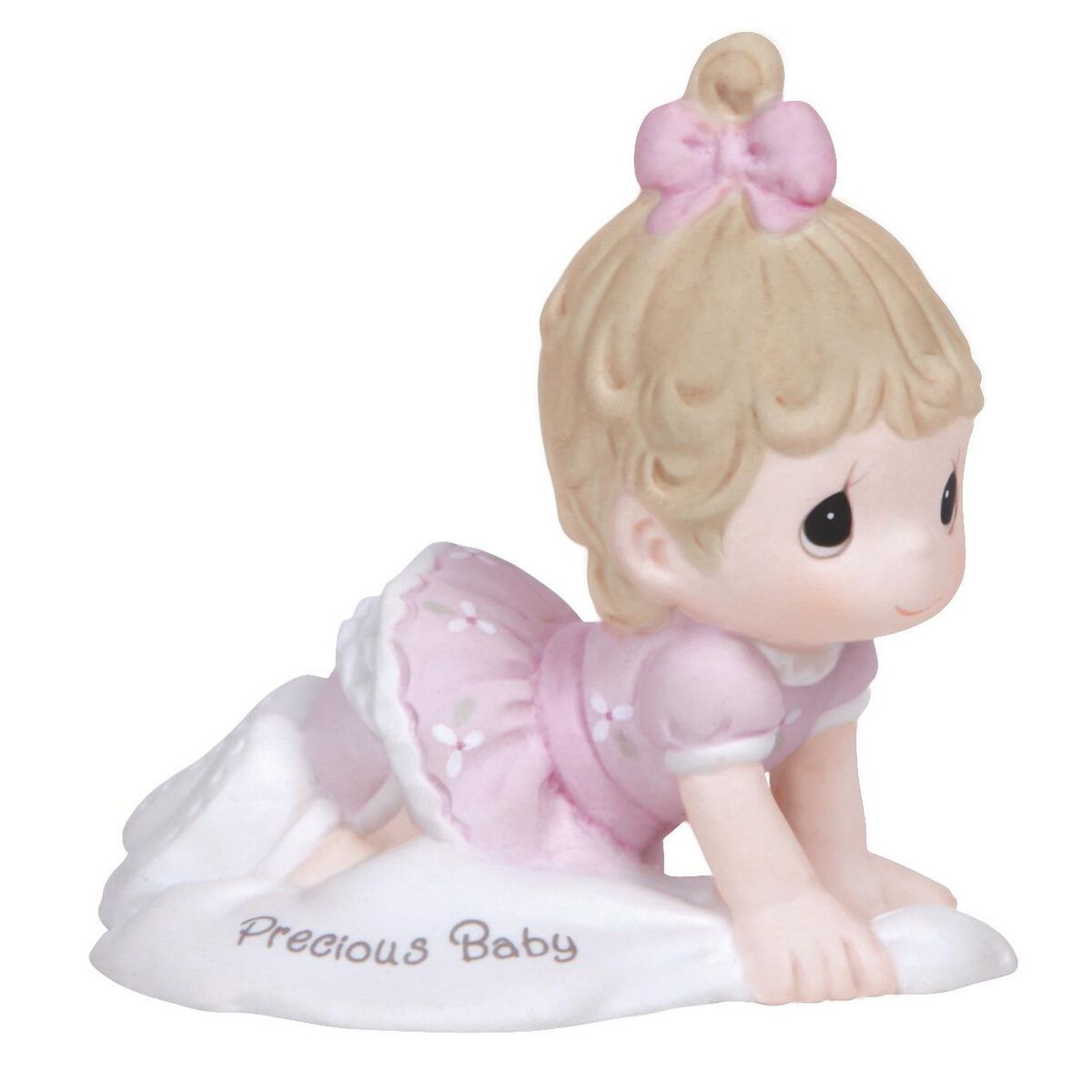 Precious Moments® Growing in Grace Brunette Hair Baby Girl Crawling Figurine, Age 1 - Figurines ...