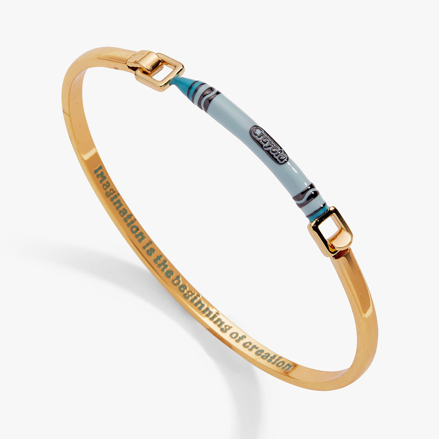 Alex And Ani Crayola Blue Crayon Tension Bangle