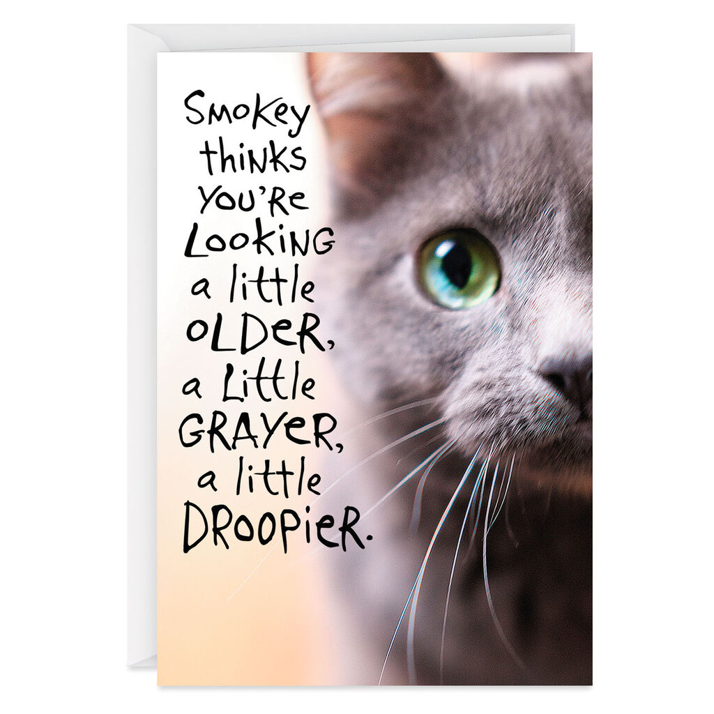 Don T Listen To Smokey Funny Birthday Card Greeting Cards Hallmark
