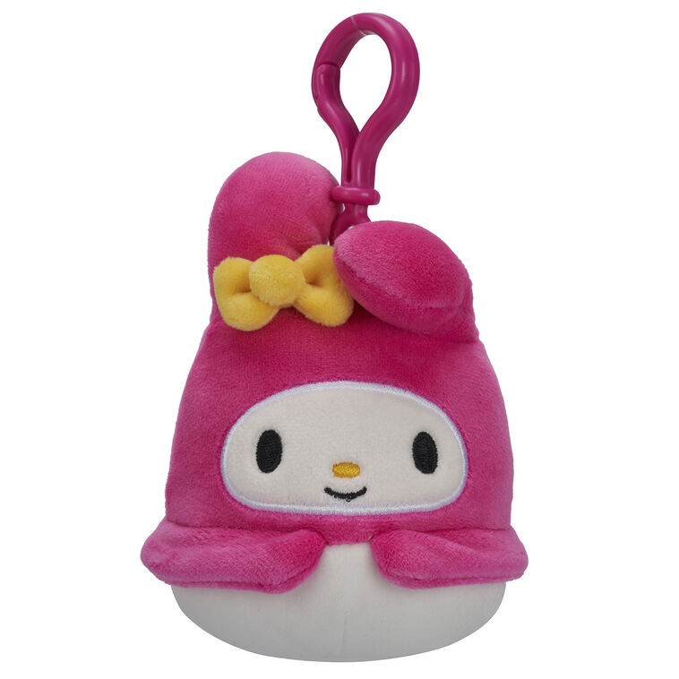 3.5" Squishmallows Sanrio My Melody Plush Backpack Clip