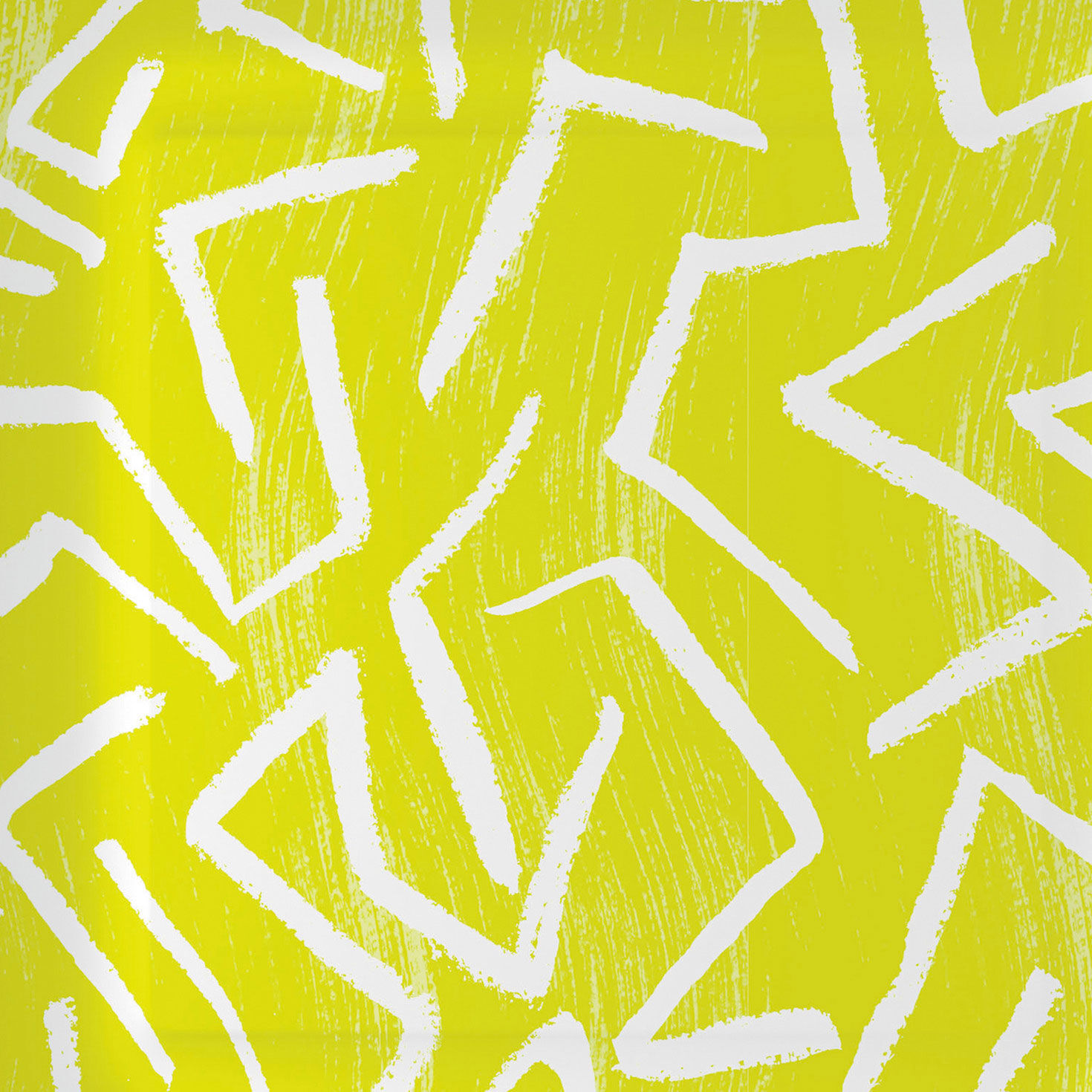 Zig-Zag Stripe on Yellow Dessert Plates, Pack of 8, , large image number 5