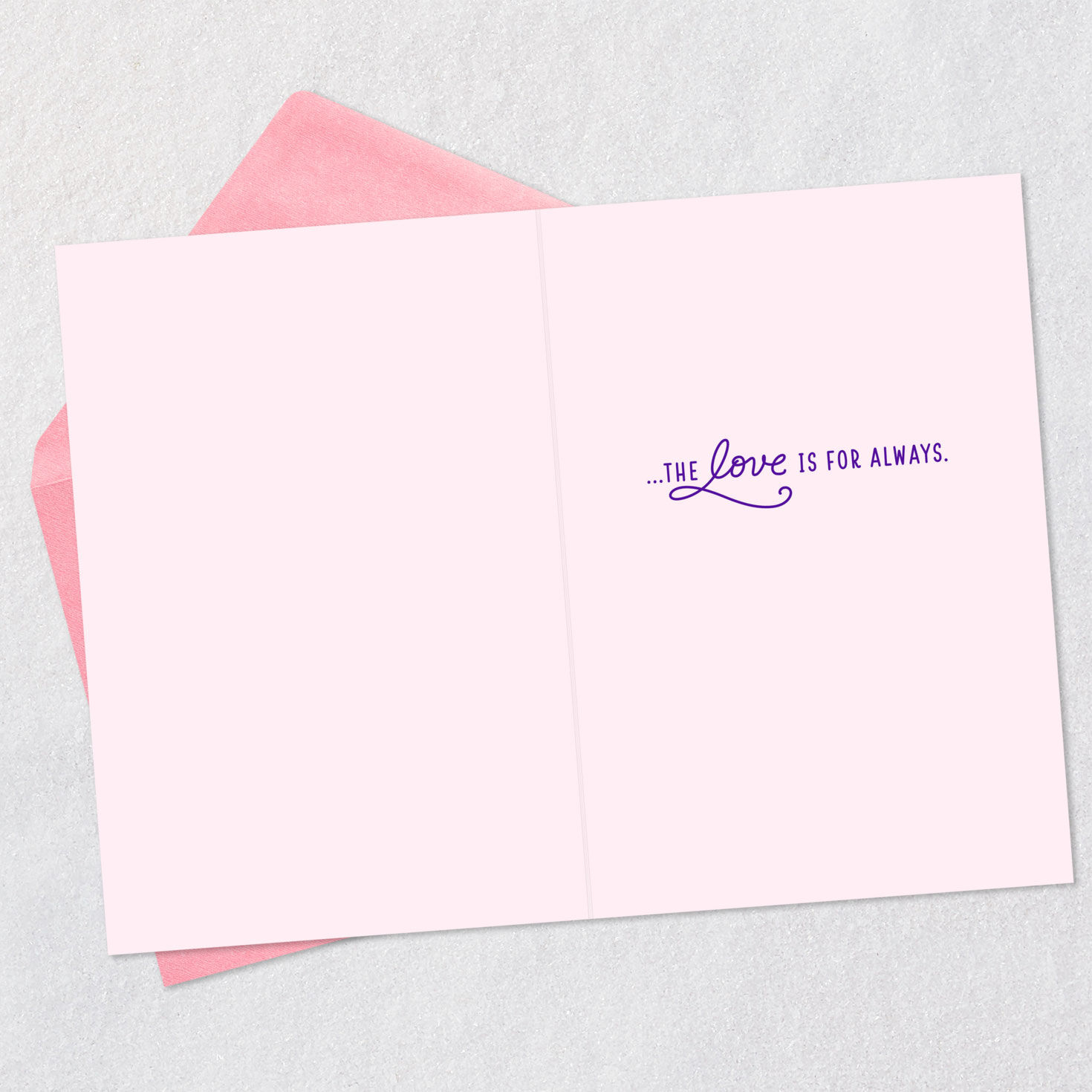 Painted Purple Flowers Mother's Day Card  image number 3