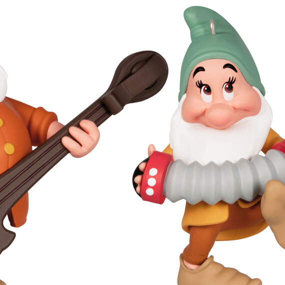 Disney Snow White and the Seven Dwarfs Bashful and Doc Ornaments, Set of 2, , large image number 4