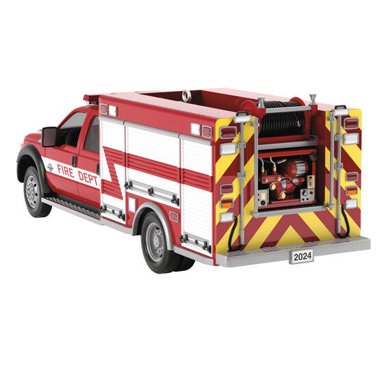 Fire Brigade 2011 Ford F-550 Fire Engine 2024 Ornament With Light, , large image number 6