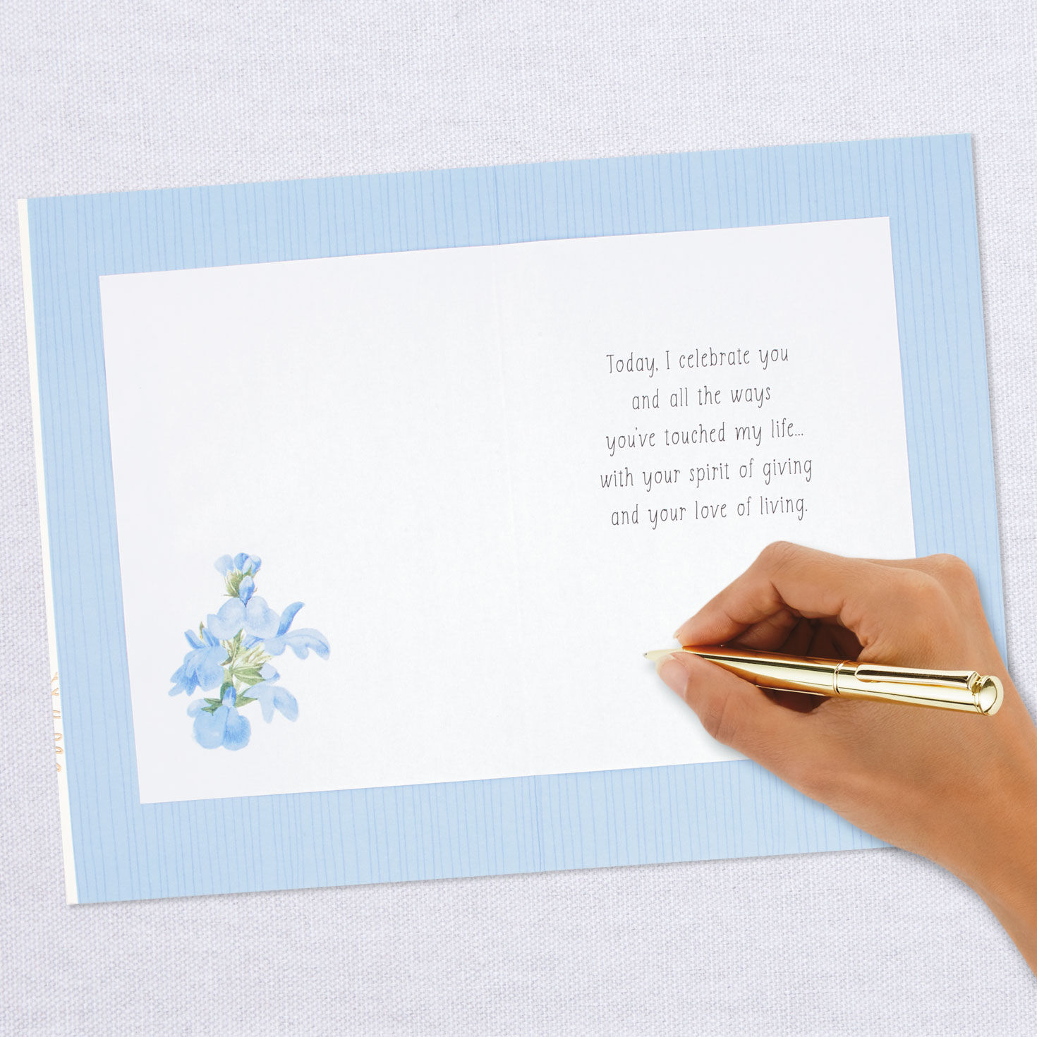 Marjolein Bastin Hummingbirds Birthday Card, , large image number 6