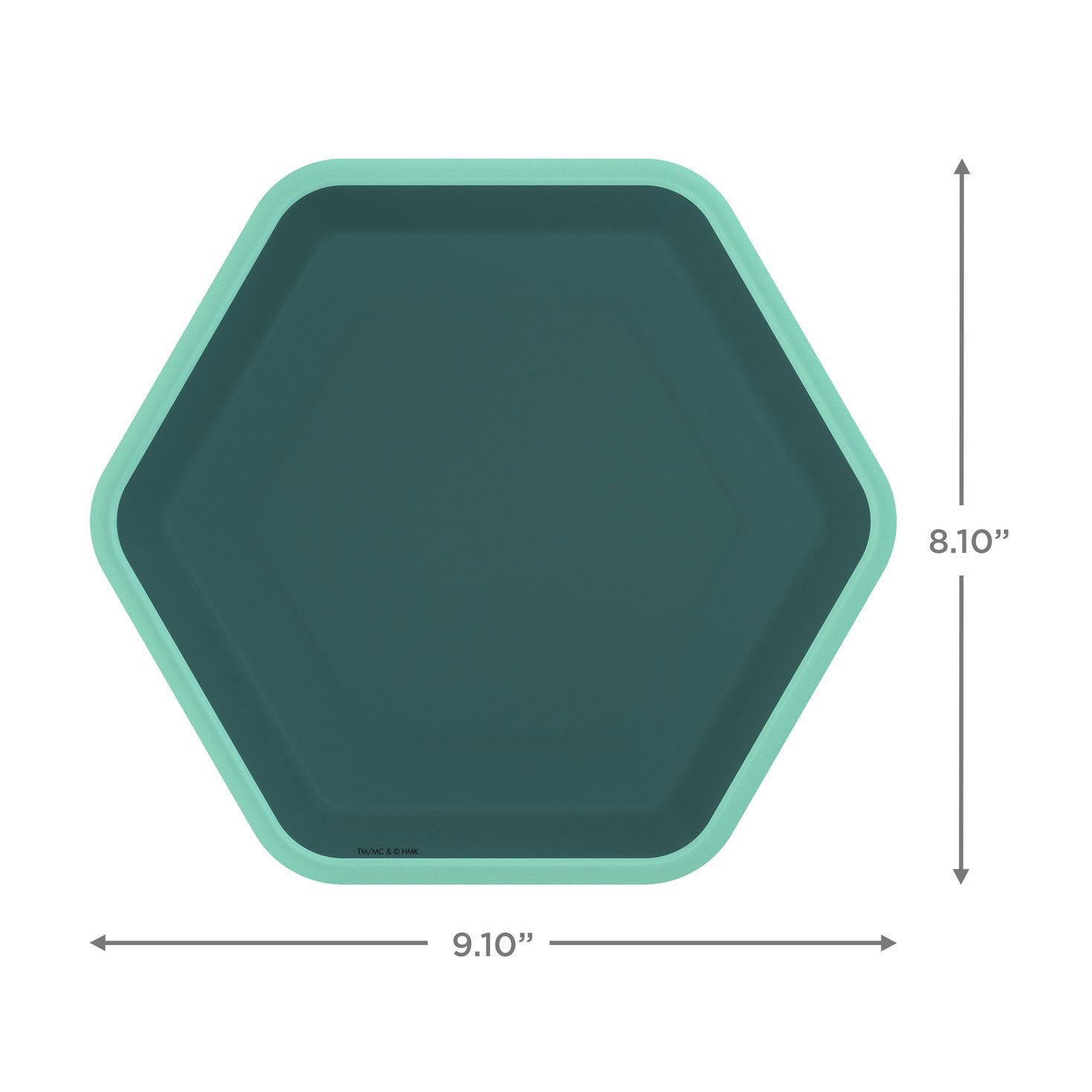 Green Hexagonal Dessert Plates, Set of 8 for only USD 4.99 | Hallmark