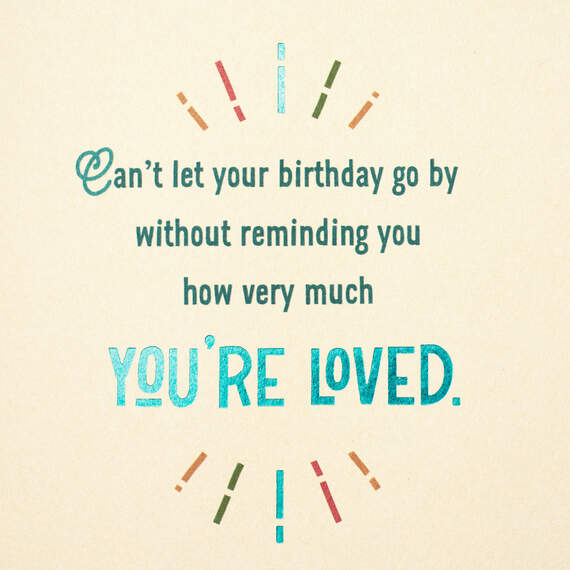 You're Loved Very Much Birthday Card for Son, , large image number 3