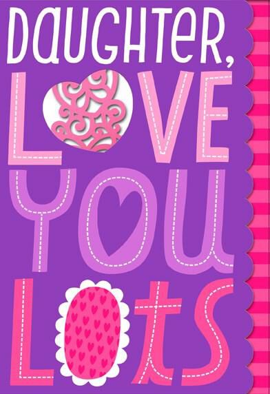 Wearable Bracelet for Daughter Valentine's Day Card