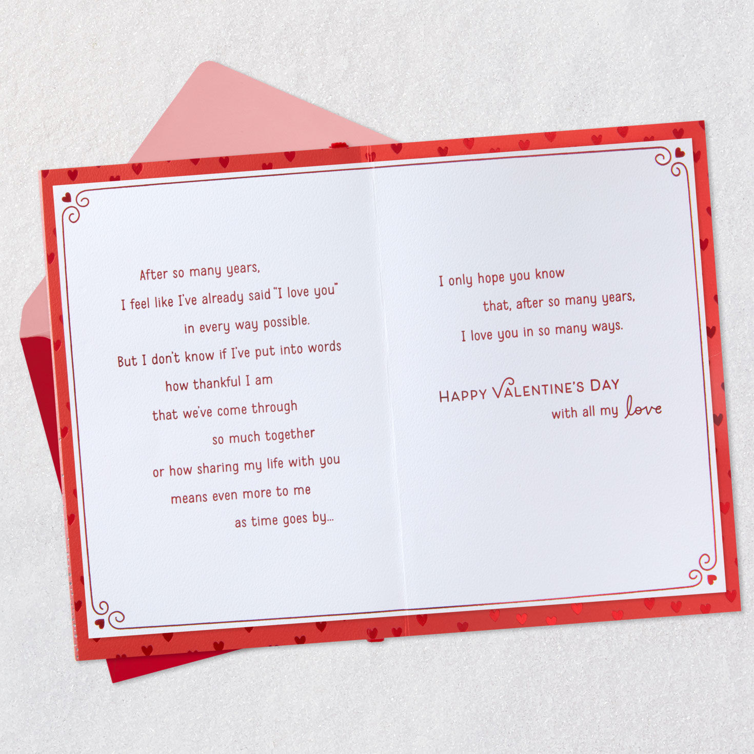 I Love You in So Many Ways Valentine's Day Card for Wife for only USD 9.99 | Hallmark