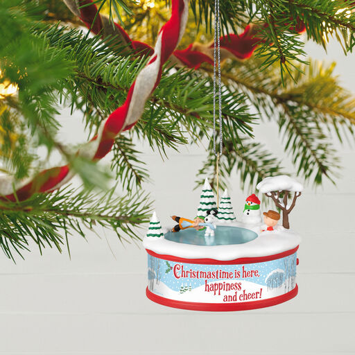 The Peanuts® Gang Christmastime Is Here Musical Ornament With Motion, 