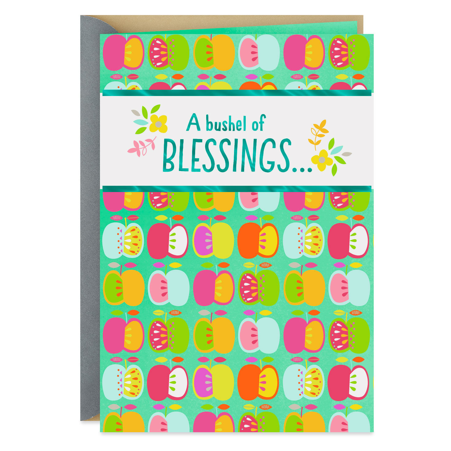 A Bushel of Blessings Rosh Hashanah Card, , large image number 1