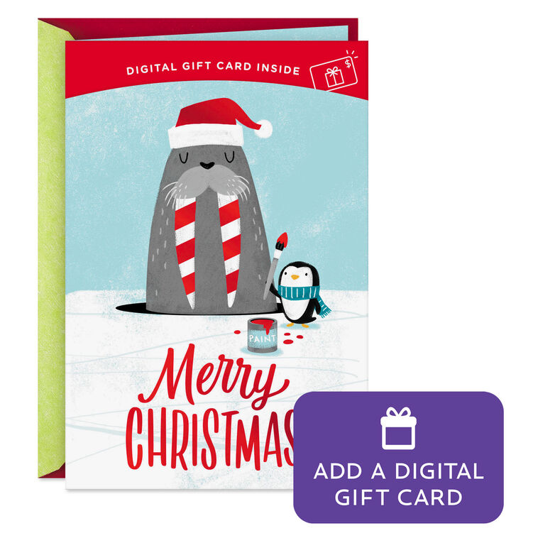 Make Some Merry Gift Card Greeting Christmas Card