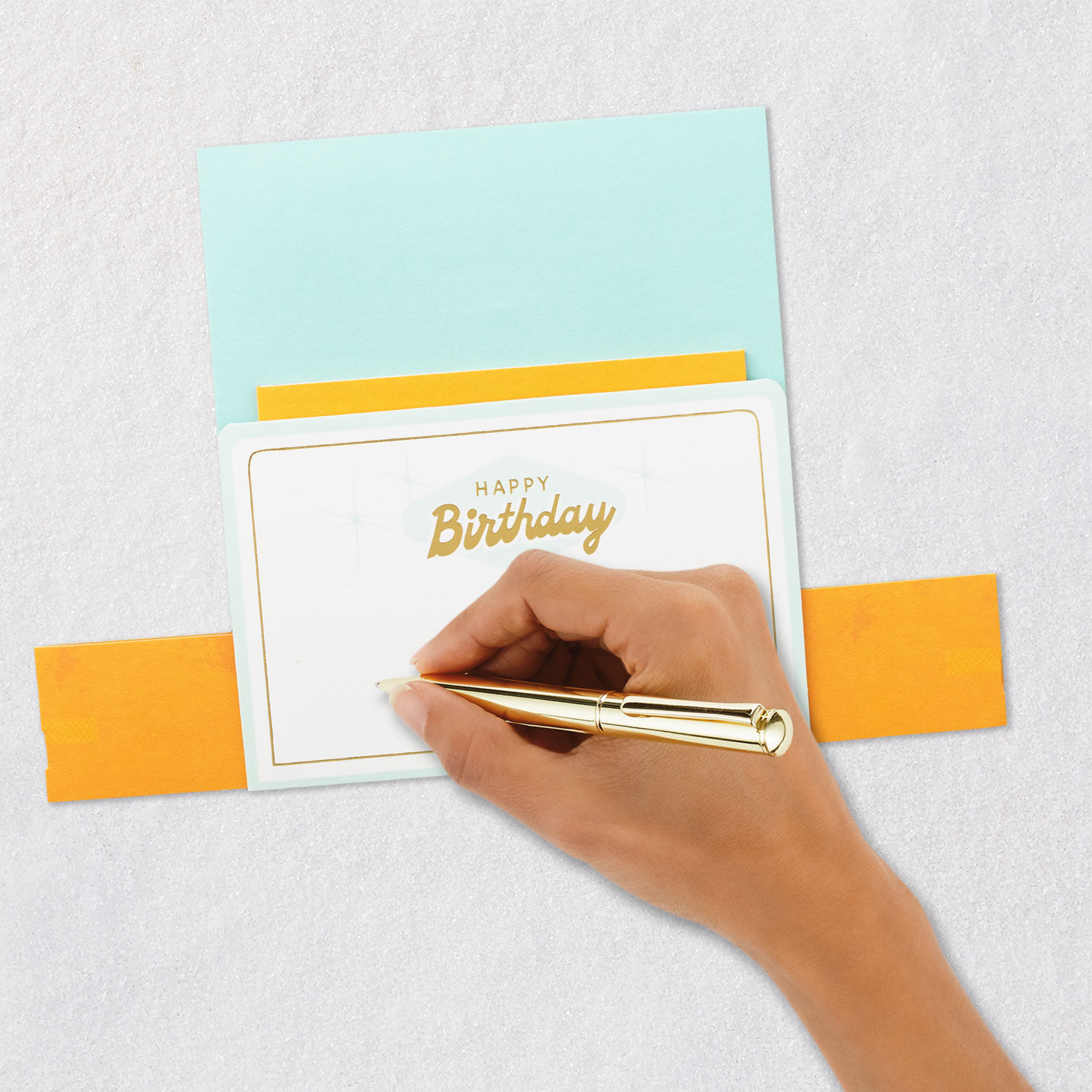 Retro Record Player Pop-Up Birthday Card with Music Signing card image number 6