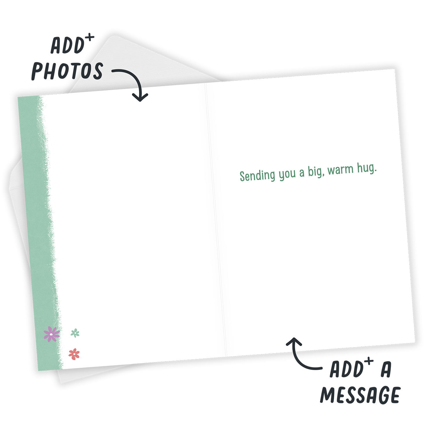 Peanuts&reg; Snoopy Rainbow Custom Card, , large image number 3