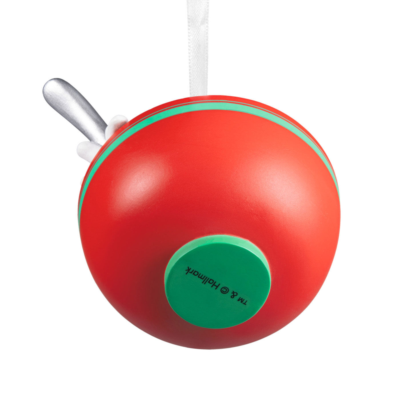 Cereal Bowl Full of Merry Christmas Ornament Back image number 6