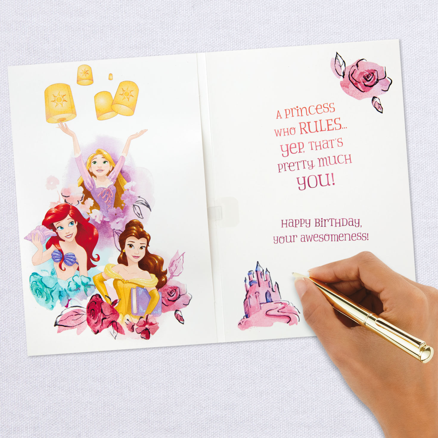 Disney Princess Your Awesomeness Musical Birthday Card for only USD 5.99 | Hallmark