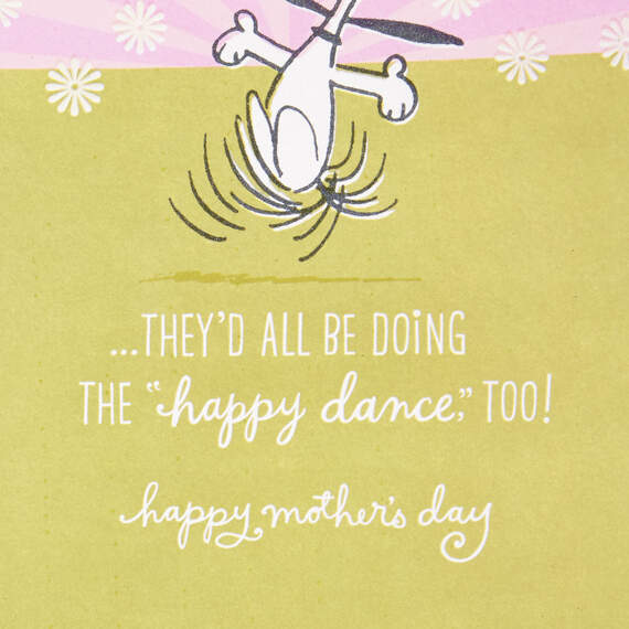 Peanuts® Snoopy Happy Dance Mother's Day Card for Grandma, , large image number 2