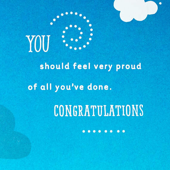 You Made Your Dream Come True Congratulations Card, , large image number 2