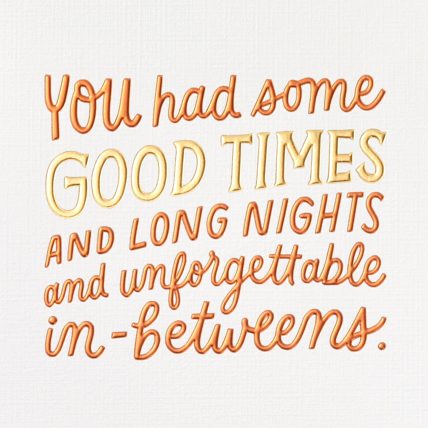 Colorful Lettering College Graduation Card Sentiment image number 2