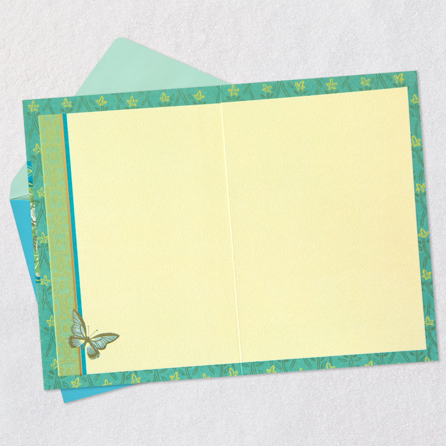 Peacock and Botanical Wallpaper Prints Blank Card for only USD 4.99 | Hallmark