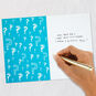 Lettering and Question Marks Funny Birthday Card Signing card image number 6