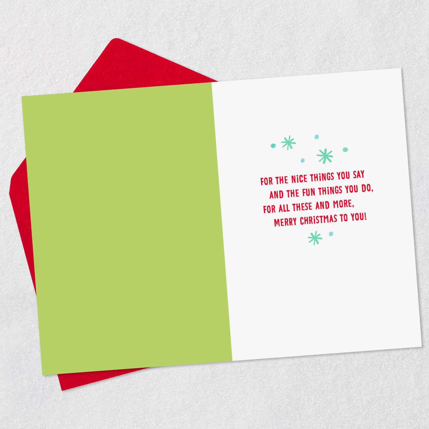 Love You Christmas Card for Grandma and Grandpa, , large image number 3